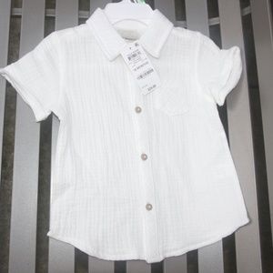 First Impressions 18month boy shirt with collar